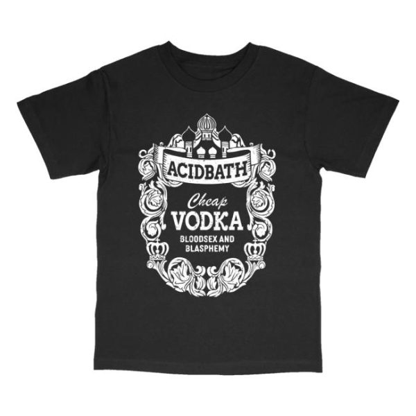 Acid Bath Official Merch Store Shop Cheap Vodka Tee