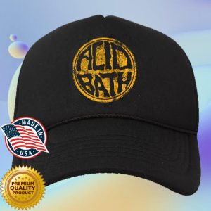Acid Bath Official Merch Store Shop Circle Logo Trucker Hat