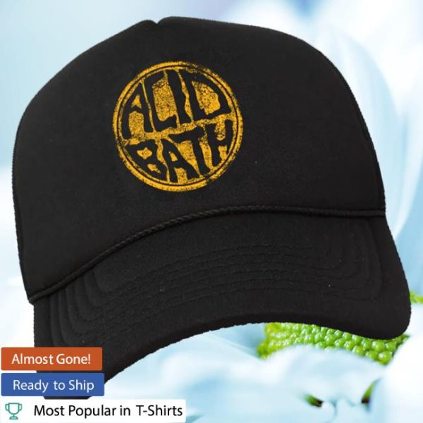 Acid Bath Official Merch Store Shop Circle Logo Trucker Hat