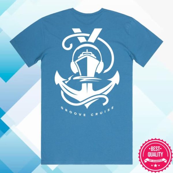 Groove Cruise Merch Store Shop Groove Cruise Anchor Tee