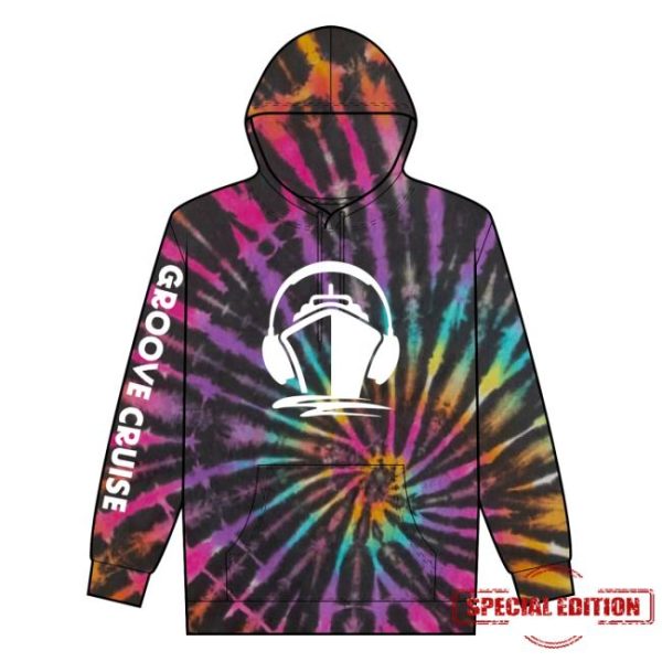 Groove Cruise Merch Store Shop Groove Cruise Tie-Dye Hoodie