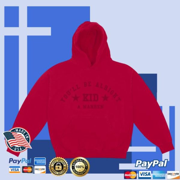 Alex Warren Official Merch Store Shop You’ll Be Alright Kid Hoodie