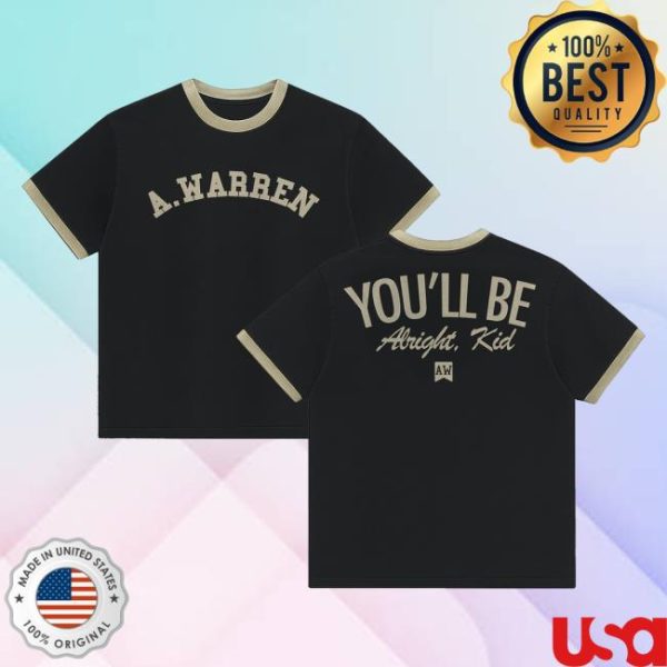 Alex Warren Official Merch Store Shop You’ll Be Alright Kid Ringer