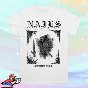 Allinmerch Store Shop Nails Imposing Sword Tee