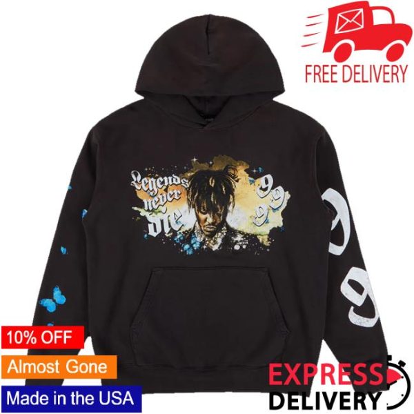 Interscope Records Merch Store Shop Juice Wrld Legends Never Die Hoodie
