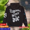 kenny Interscope Records Merch Store Shop Juice Wrld Legends Never Die Hoodiea