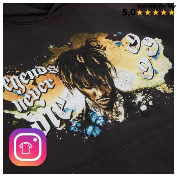 Interscope Records Merch Store Shop Juice Wrld Legends Never Die Hoodie