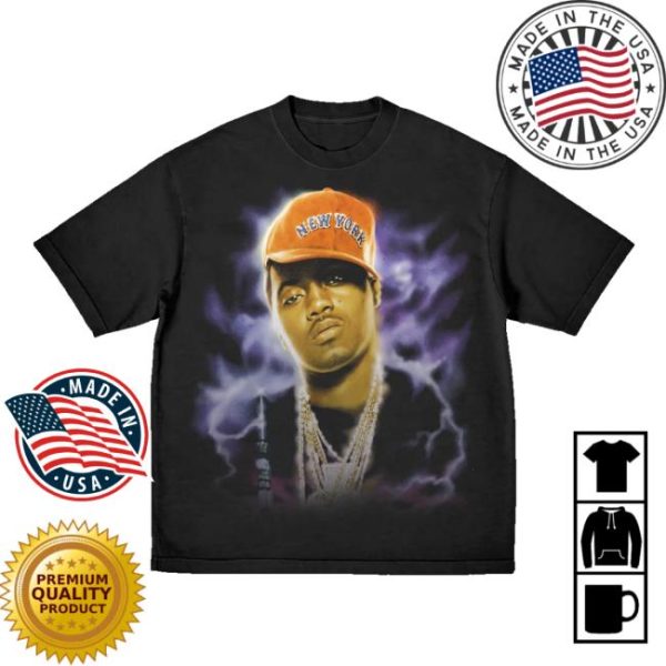 Nasir Jones Merch Store Shop Nas Photo T-Shirt