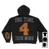 kenny Nasir Jones Merch Store Shop One Time 4 Your Mind Zip Up Hoodiea