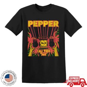 Pepper Merch Store Shop Cali Vibes 2025 Tee