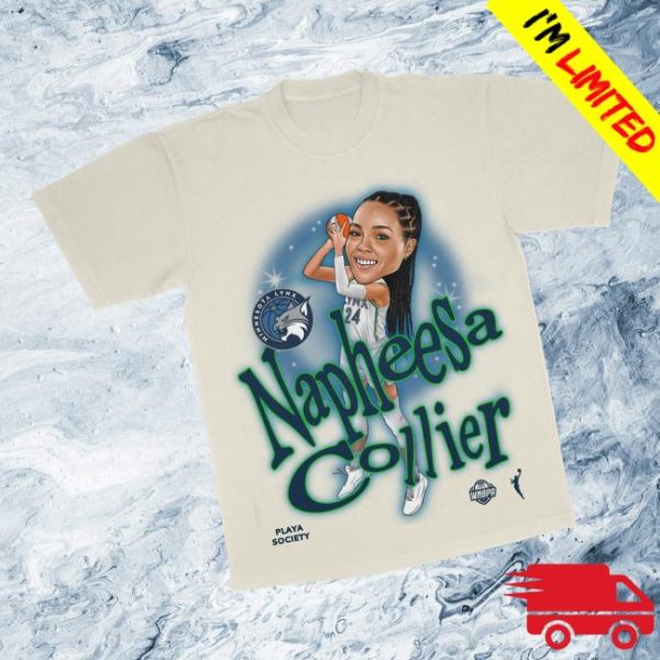 Playa Society Merch Store Shop Playa Society Napheesa Collier Sketch T-Shirt