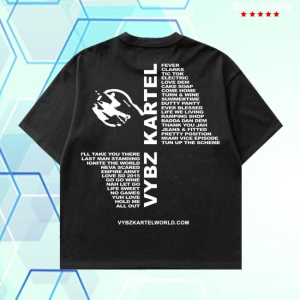 Vybz Kartel World Merch Store Shop Last Man Standing