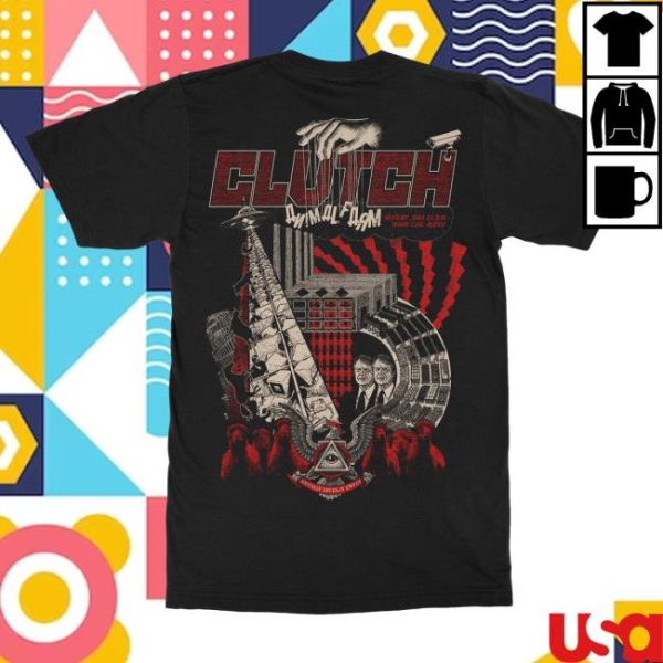 Clutch Merch Store Shop Animal Farm Shirt
