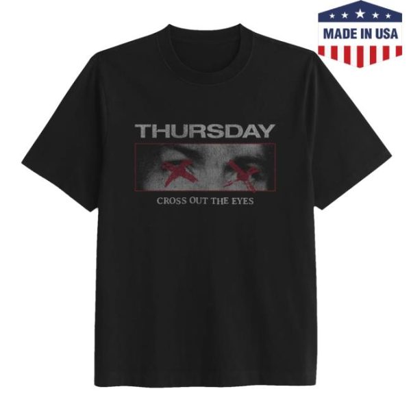 Thursday Merch Store Shop Cross Out The Eyes Tee