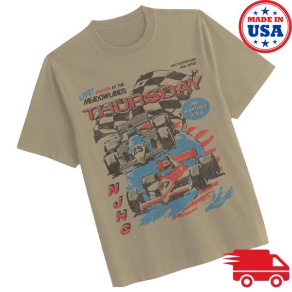 Thursday Merch Store Shop Meadowlands Grand Prix Tee