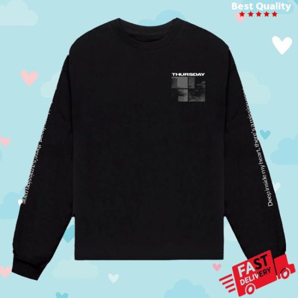 Thursday Merch Store Shop Missing Page Hotel Long Sleeve