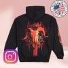 kenny slipknot merch store merch 9 square pullover hoodie black s