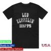 kenny led zeppelin store merch earls court 75 logo black tee