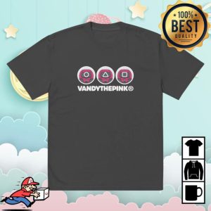 Netflix Store Merch Squid Game X Vandythepink Guards Oversized Faded T-Shirt