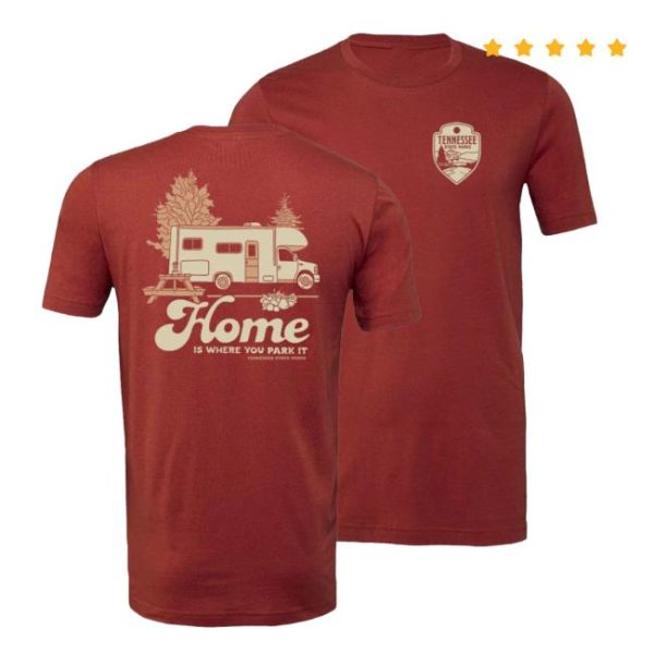 Tennessee State Parks Store Merch Tnsp Home Is Where You Park It Tee