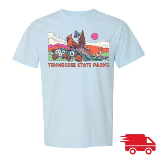 Tennessee State Parks Store Merch Tnsp Strawberry Sumac Tee