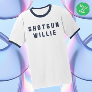 Willie Nelson Store Merch Shotgun Willie Ringer T-Shirt