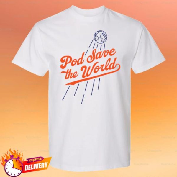 Crooked Store Merch Pod Save The World T-Shirt