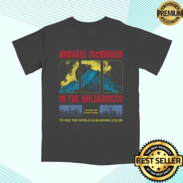 Andrew Mcmahon Store Merch Mountain T-Shirt