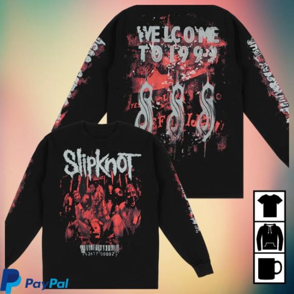 Slipknot Merch Store Welcome To 1999 Long Sleeve