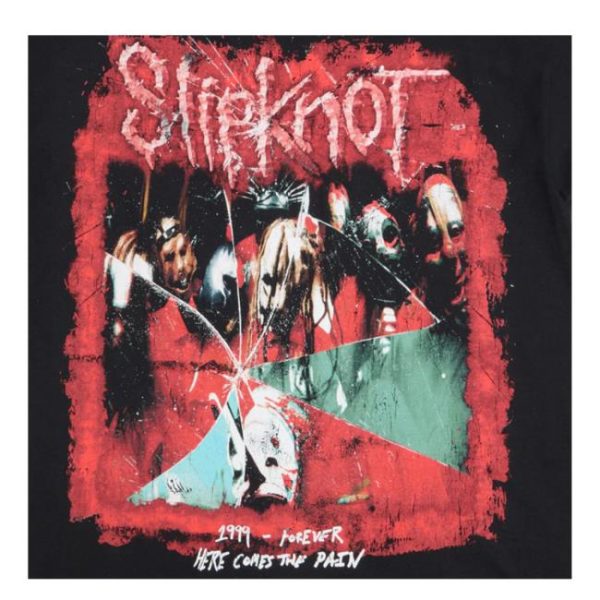 Slipknot Merch Store Self-Titled Tracklist T-Shirt