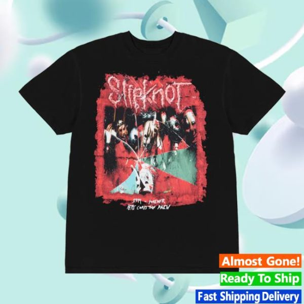 Slipknot Merch Store Self-Titled Tracklist T-Shirt