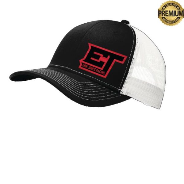 Erikjonesracing Merch Erik Jones Racing Patch Stamped Hat
