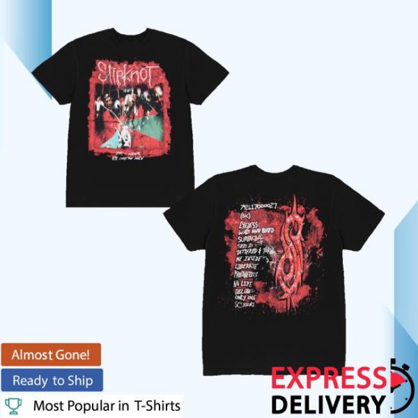 Slipknot Merch Self Titled Tracklist T-Shirt