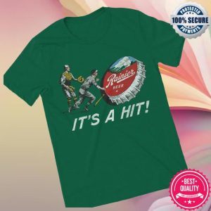 Streaker Sports Store Merch Rainier Beer Vintage It’s A Hit Tee