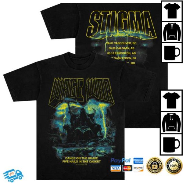 Wage War Band Store Merch Canada Swamp Reaper Tour Tee