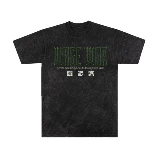 Wage War Band Store Merch Die For Me Gator Tee
