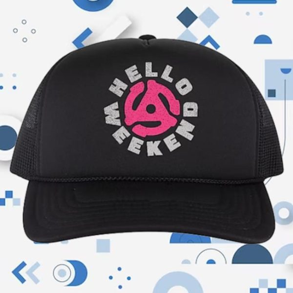 Helloweekendmusic Store Merch Hw Foam Trucker Hat