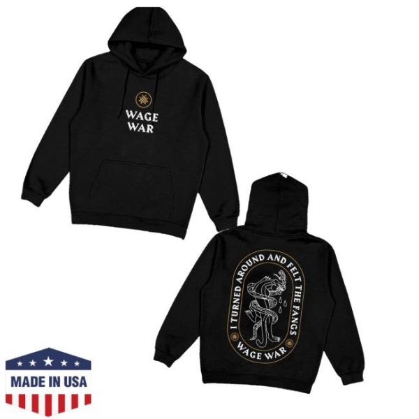 Wagewar Band Merch Fangs Hoodie