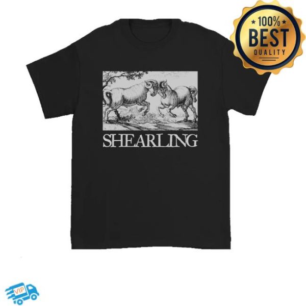 Mishap Records Merch Shearling Rams Tee