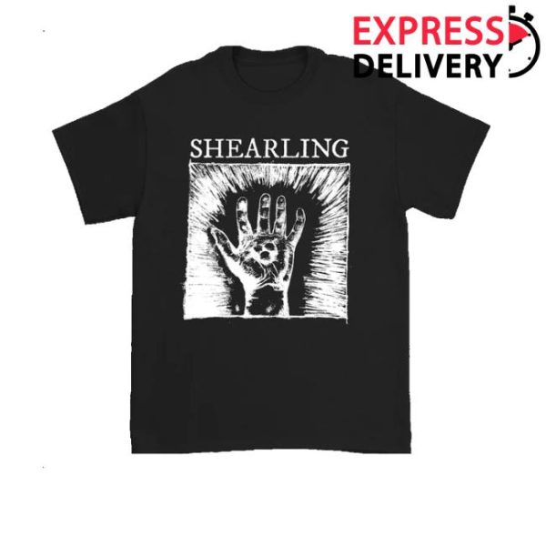 Mishap Records Merch Shearling Three Pebbles Tee