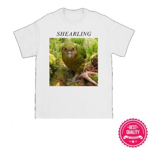 Mishap Records Merch Shearling Kakapo Tee
