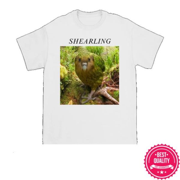 Mishap Records Merch Shearling Kakapo Tee