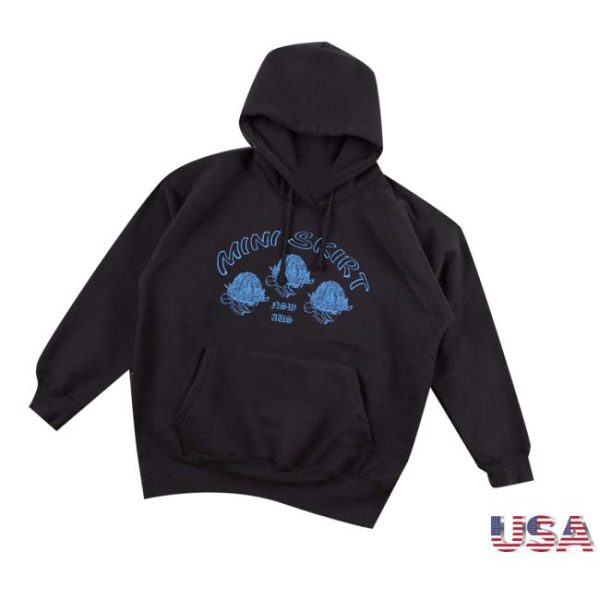 Miniskirt666 Merch Waratah Black N Nsw Blues Hoodie