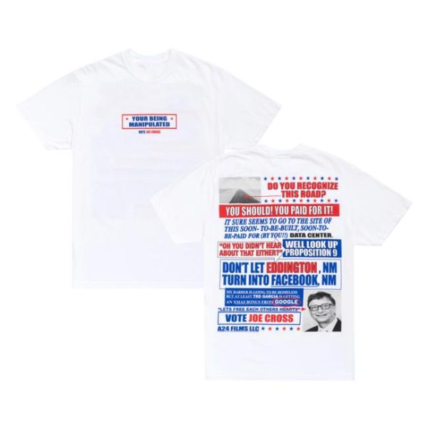 A24 Films Merch Store Shop Joe Cross Campaign Tee