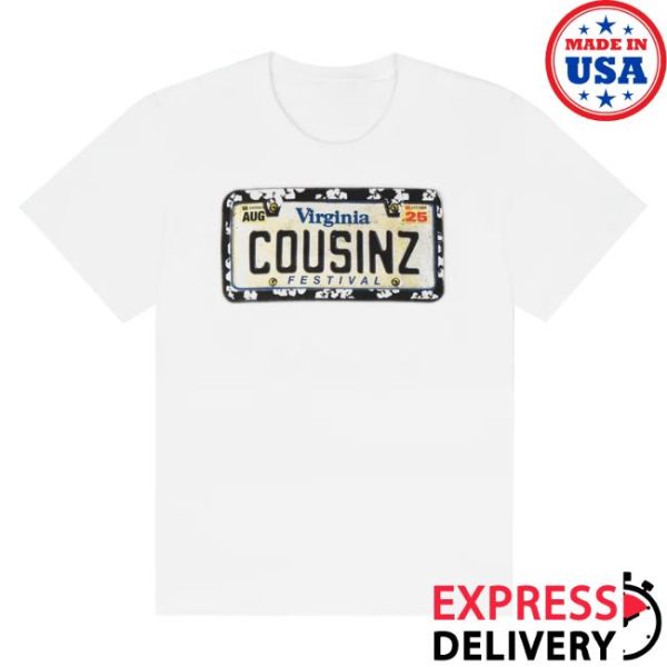 Cousinz Festival Merch Store Shop Cousinz Festival X Denim Tears Official Festival T-Shirt