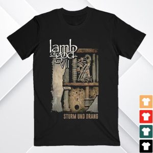 Lamb Of God Store Merch Shop Sturm Und Drang Tracklist Vintage Tee