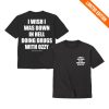 kenny Lindafinegold Merch Store Shop I Wish I Was In Hell Black T Shirtaa
