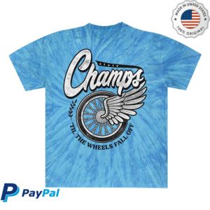 State Champs Merch Store Shop Wheels Tie Dye Tee