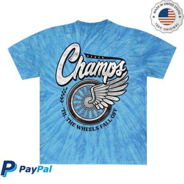 State Champs Merch Store Shop Wheels Tie Dye Tee