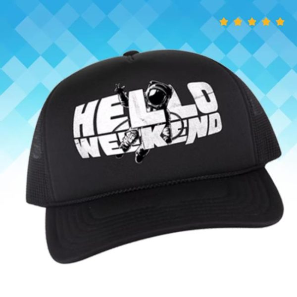 Helloweekendmusic Store Merch Hw Foam Trucker Hat